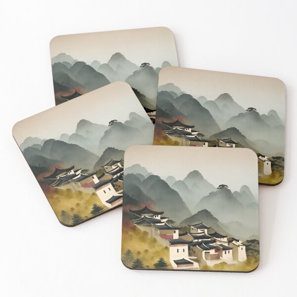 Item preview, Oriental Mountain Landscape - Chinese painting designed and sold by joejiing.