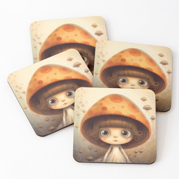 Item preview, Pixie With A Mushroom Hat designed and sold by MTJ-Mushrooms.
