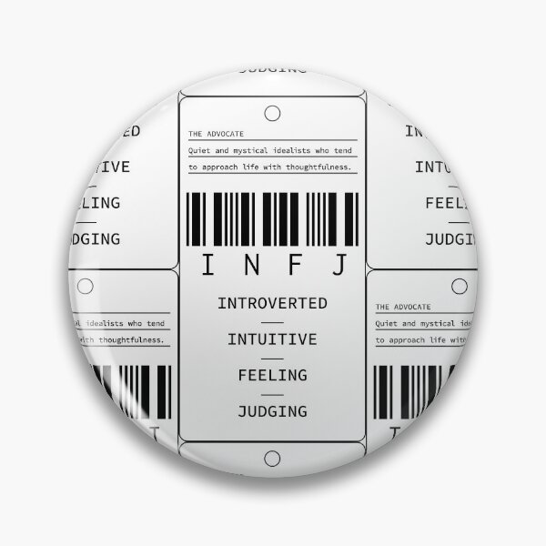 Item preview, INFJ - The Advocate - Introverted Intuitive Feeling designed and sold by Millusti.