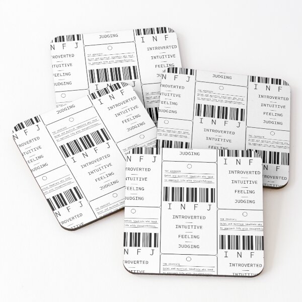 Item preview, INFJ - The Advocate - Introverted Intuitive Feeling designed and sold by Millusti.