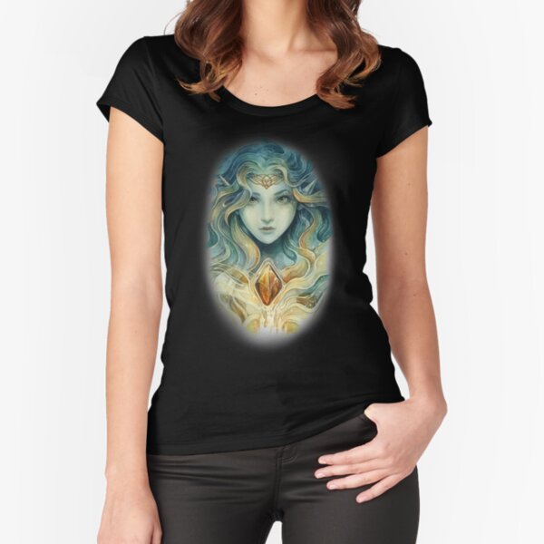 Snow queen Fitted Scoop T-Shirt