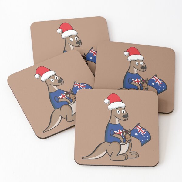 Item preview, Australian Christmas kangaroo  designed and sold by Donutlovers.