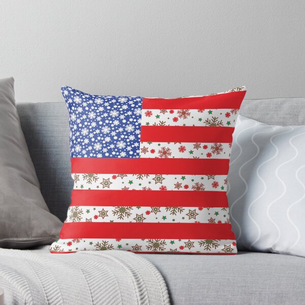 Aperçu de l'œuvre American Christmas flag créée et vendue par Donutlovers.