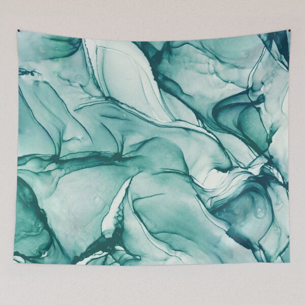 Item preview, marble,cyan color designed and sold by cutecrazytshirt.
