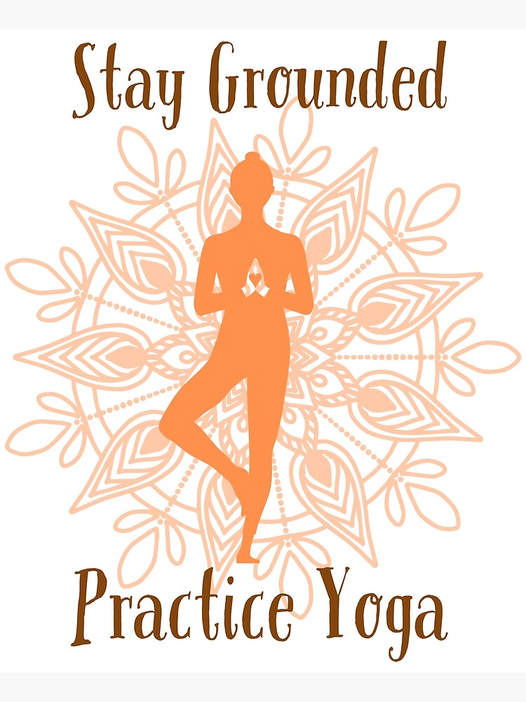 Stay Grounded Crop Hoodie, Meditation Namaste Hoodie, Trendy Yoga