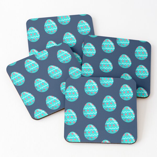 Item preview, Blue Bliss - Hearts & Eggs Easter Day Pattern designed and sold by ysa-pattern.