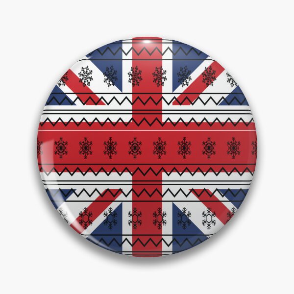 Item preview, Great Britain Christmas flag designed and sold by Donutlovers.
