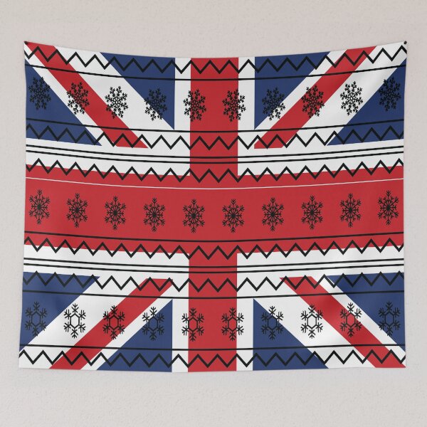 Artikelvorschau, Great Britain Christmas flag entworfen und verkauft von Donutlovers.