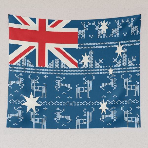 Item preview, Australian Christmas flag  designed and sold by Donutlovers.