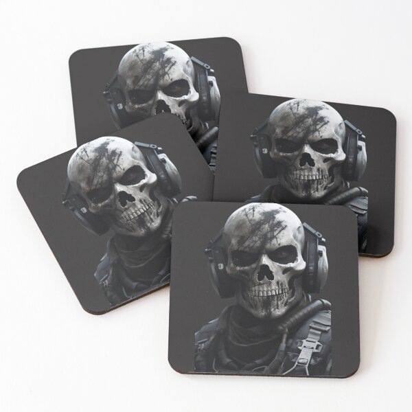 Item preview, Military Skull Ghost designed and sold by teemix.