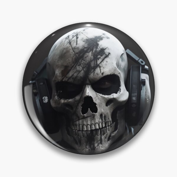 Item preview, Military Skull Ghost designed and sold by teemix.