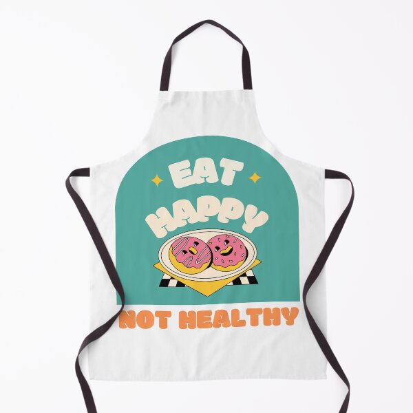 Item preview, Donut Variant Eat Happy Not Healthy Text Design designed and sold by Harsh Katariya.