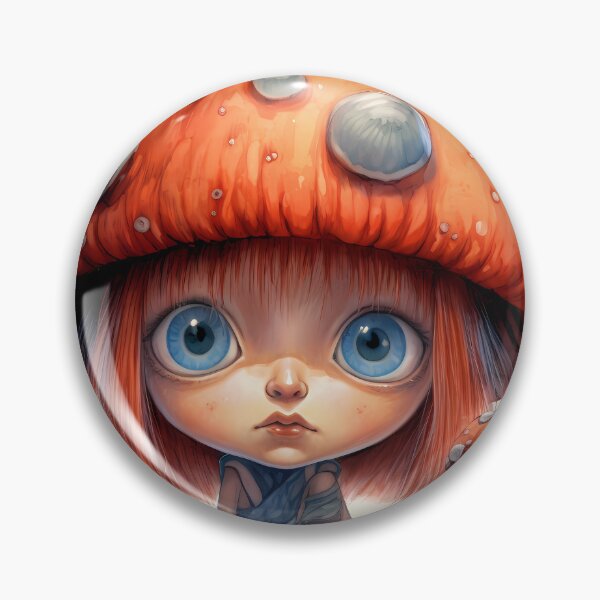 Item preview, Pixie With A Mushroom Hat designed and sold by MTJ-Mushrooms.