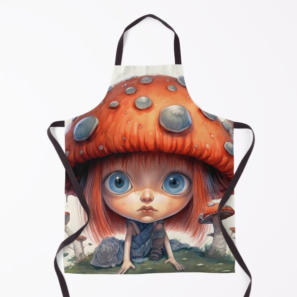 Item preview, Pixie With A Mushroom Hat designed and sold by MTJ-Mushrooms.