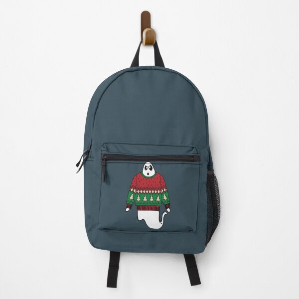 Item preview, Ghost wearing Christmas sweater designed and sold by Donutlovers.