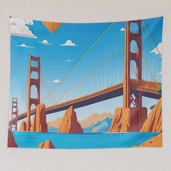 Item preview, Golden Gate Bridge designed and sold by fleurdesignart.
