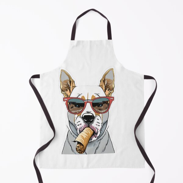 Item preview, cool dog wearing sunglasses and smoking cigar designed and sold by DeluxBee.