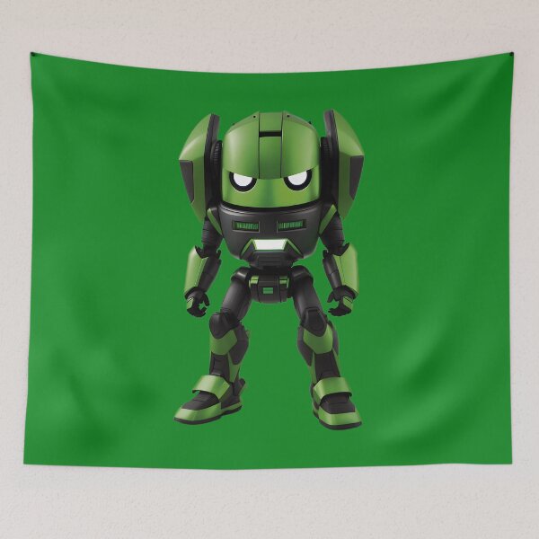Item preview, Big-headed Green Robot - Best Design for Tech Lovers! designed and sold by Mementium.
