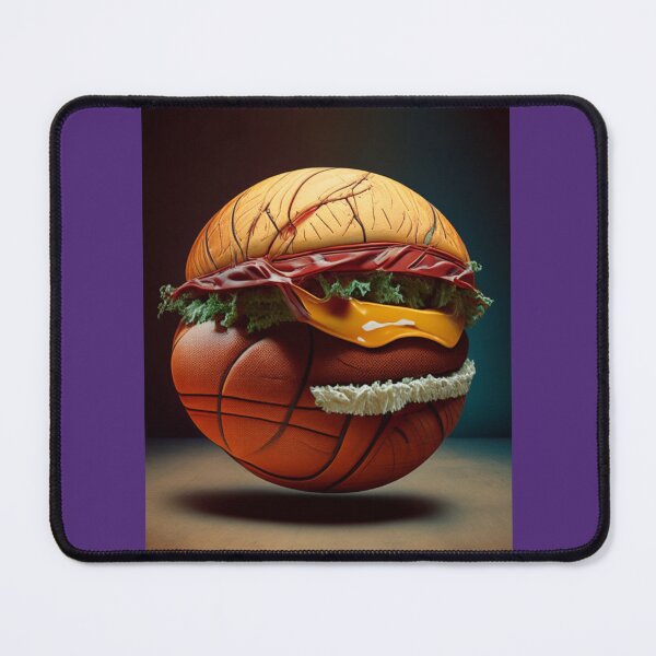 Item preview, Basketball ball turned into a hamburger. designed and sold by ALEXANDER0101.