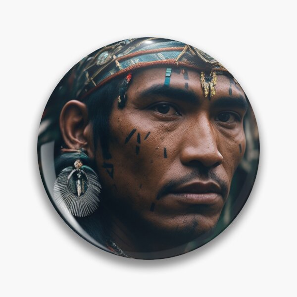 Item preview, FJP0011 - Indiginous Warrior designed and sold by Futuriddle.