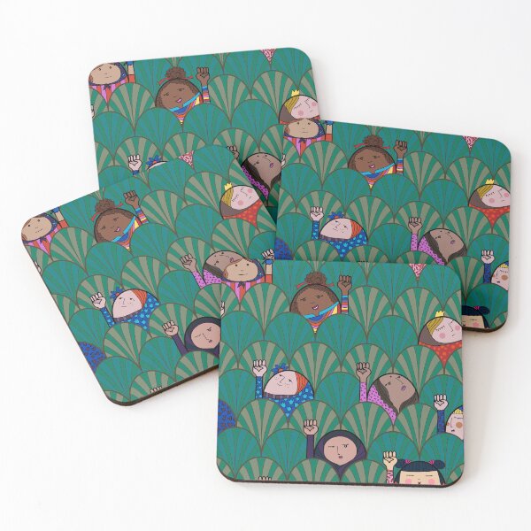 Item preview, Girl Power Squad - GREEN designed and sold by Natalia Nogueira.