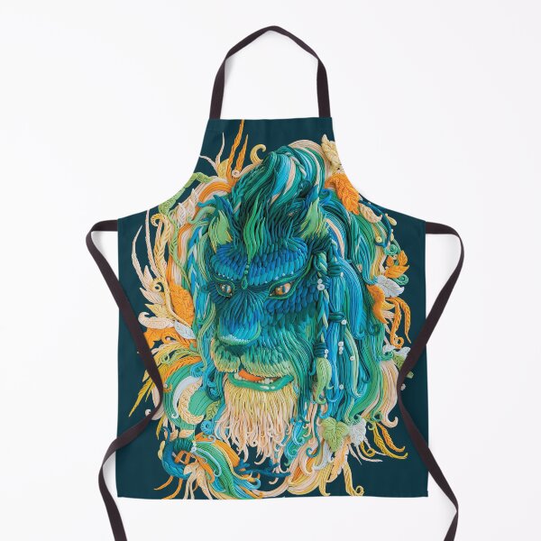 Item preview, Green lion designed and sold by sinegkina.