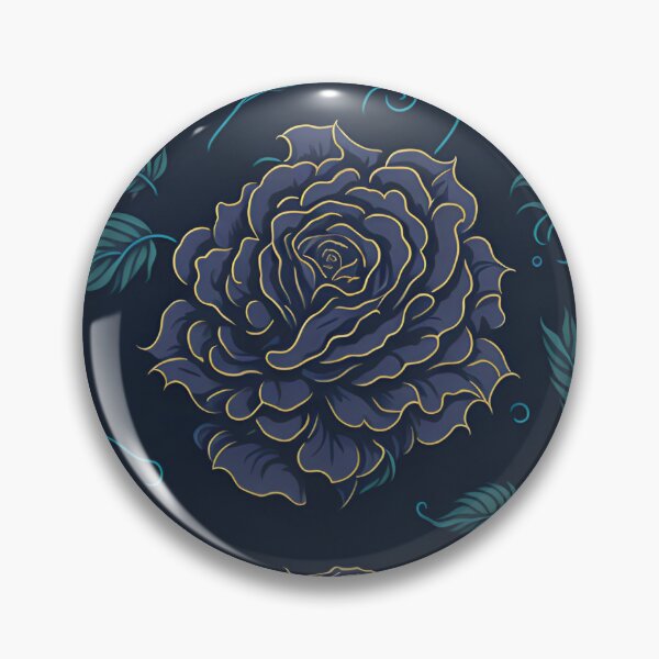 Item preview, Blue and Yellow Color Roses Pattern designed and sold by DesignCentrum.