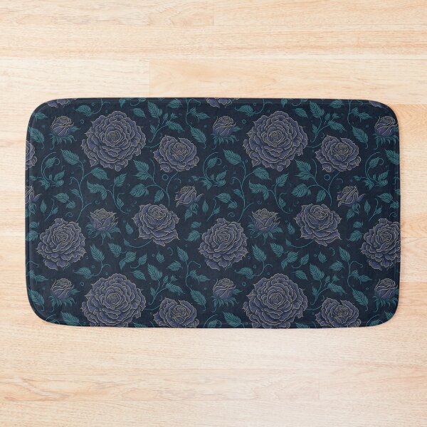 Item preview, Blue and Yellow Color Roses Pattern designed and sold by DesignCentrum.