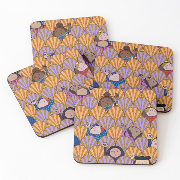 Item preview, Girl Power Squad - SALMON designed and sold by Natalia Nogueira.