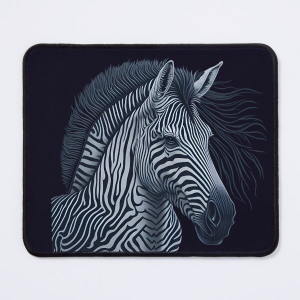 Item preview, zebra head designed and sold by TheArtPoint.