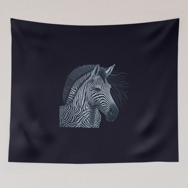 Item preview, zebra head  designed and sold by TheArtPoint.