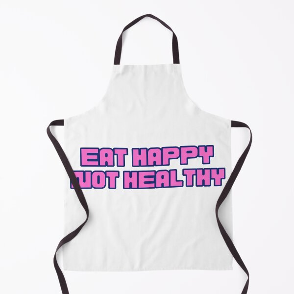 Item preview, Eat Happy Not Healthy Text Design Variant designed and sold by Harsh Katariya.