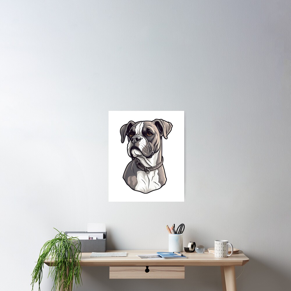 Vista previa del artículo con la obra «Póster», diseñado y vendido por LabelLover.