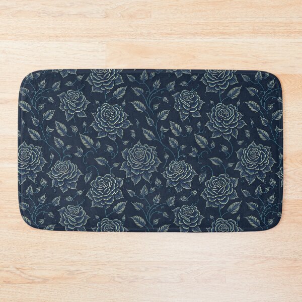 Item preview, Blue and Yellow Color Roses Pattern designed and sold by DesignCentrum.
