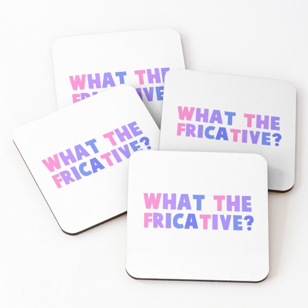 Item preview, What The Fricative ? | Colorful Quote designed and sold by InnayaDusha.