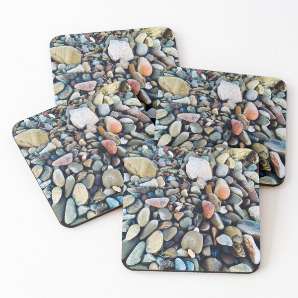 Item preview, Colorful beach pebbles stones  designed and sold by Donutlovers.