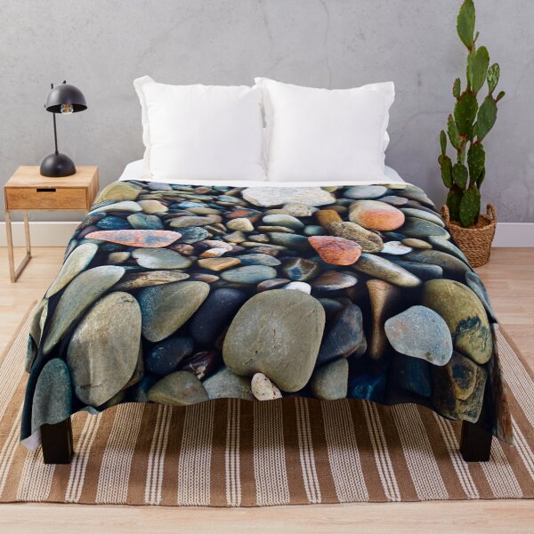 Item preview, Colorful beach pebbles stones  designed and sold by Donutlovers.