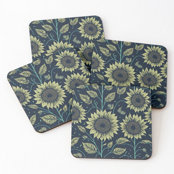 Item preview, Yellow Color Sunflowers Pattern designed and sold by DesignCentrum.