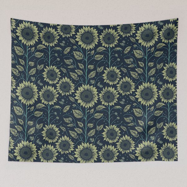 Item preview, Yellow Color Sunflowers Pattern designed and sold by DesignCentrum.