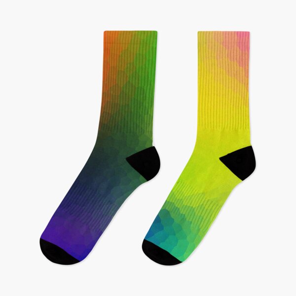 Item preview, Neon Lights Rainbow Low Poly Abstract  designed and sold by shaldesign.