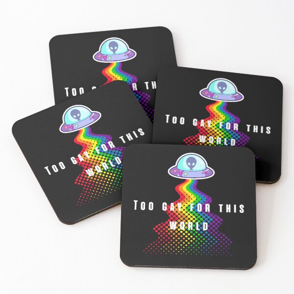 Item preview, Too gay for this world designed and sold by Yankee Doodle Gandy.
