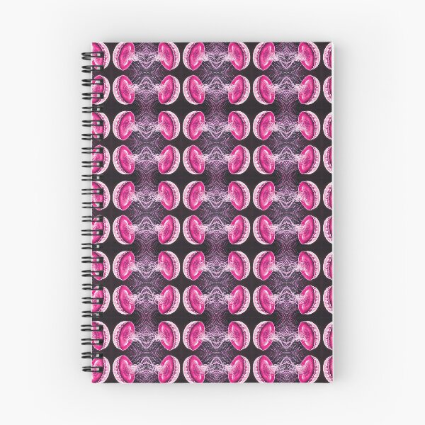 Item preview, Pink and Black Jellyfish Pattern No3 designed and sold by PixelChameleon.