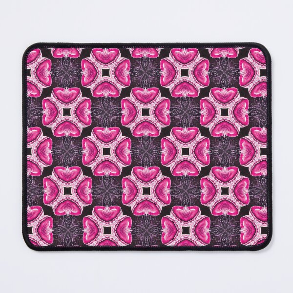 Artikelvorschau, Rosa und schwarzes Quallenmuster Nr. 2 entworfen und verkauft von PixelChameleon.