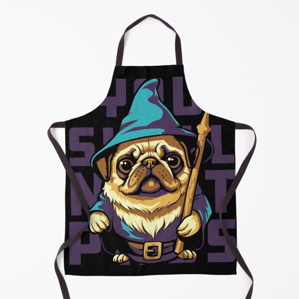 Item preview, You Shall Not Pass Pug designed and sold by BrilliantTShop.