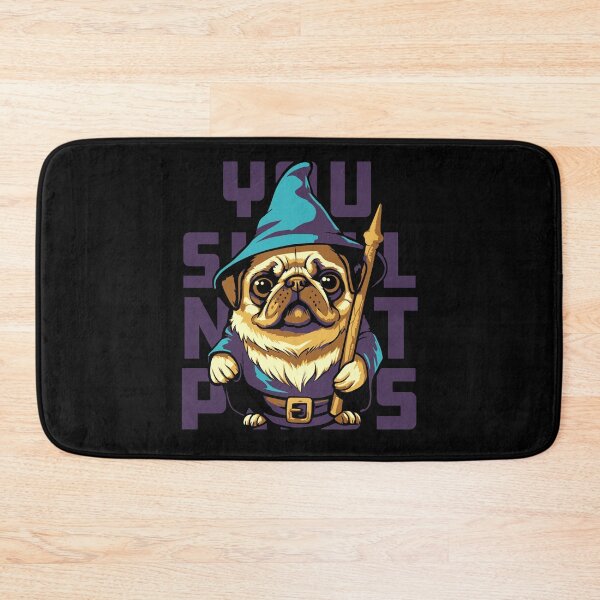 Item preview, You Shall Not Pass Pug designed and sold by BrilliantTShop.