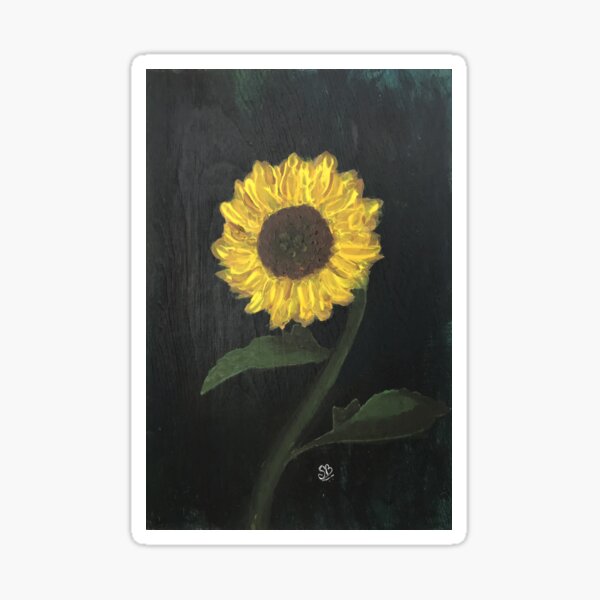 Sunflower Sticker