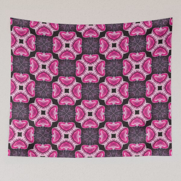 Item preview, Pink and Black Jellyfish Pattern No2 designed and sold by PixelChameleon.