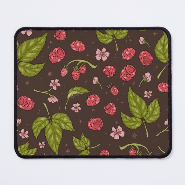 Item preview, Raspberry repeating pattern designed and sold by Howlites.