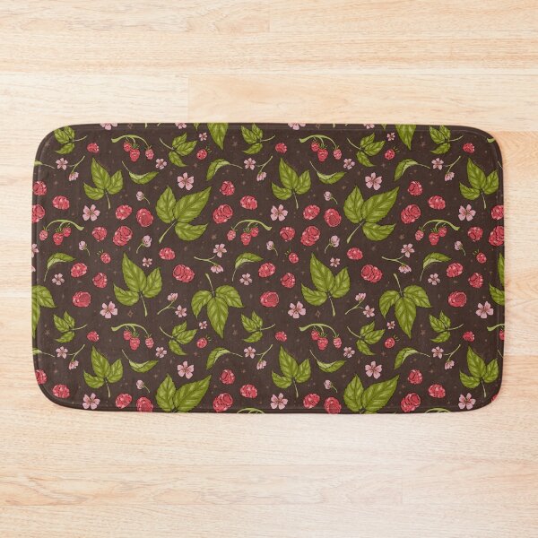 Item preview, Raspberry repeating pattern designed and sold by Howlites.