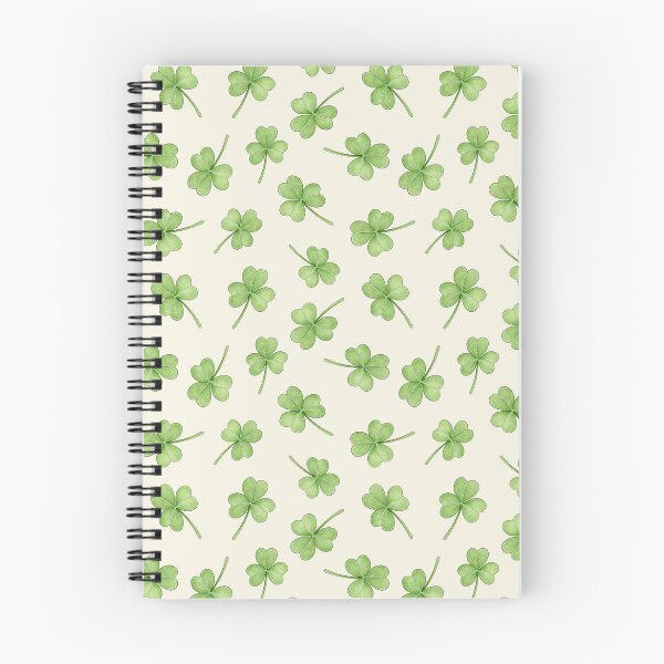 Item preview, Irish Shamrock ditsy pattern on ivory background designed and sold by HazelFisher.